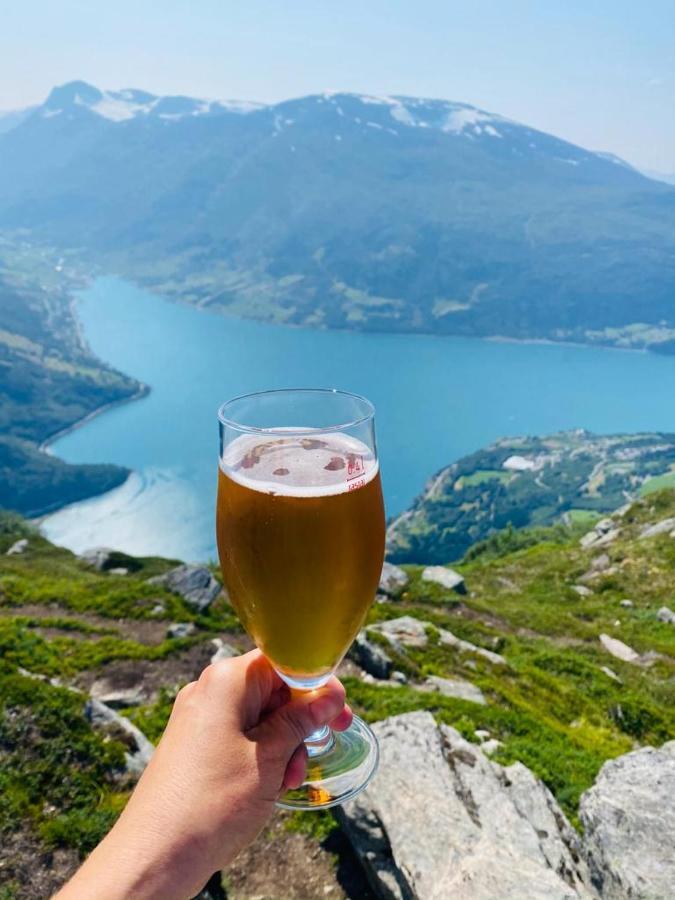 Panorama Fjord Olden Lägenhet Exteriör bild