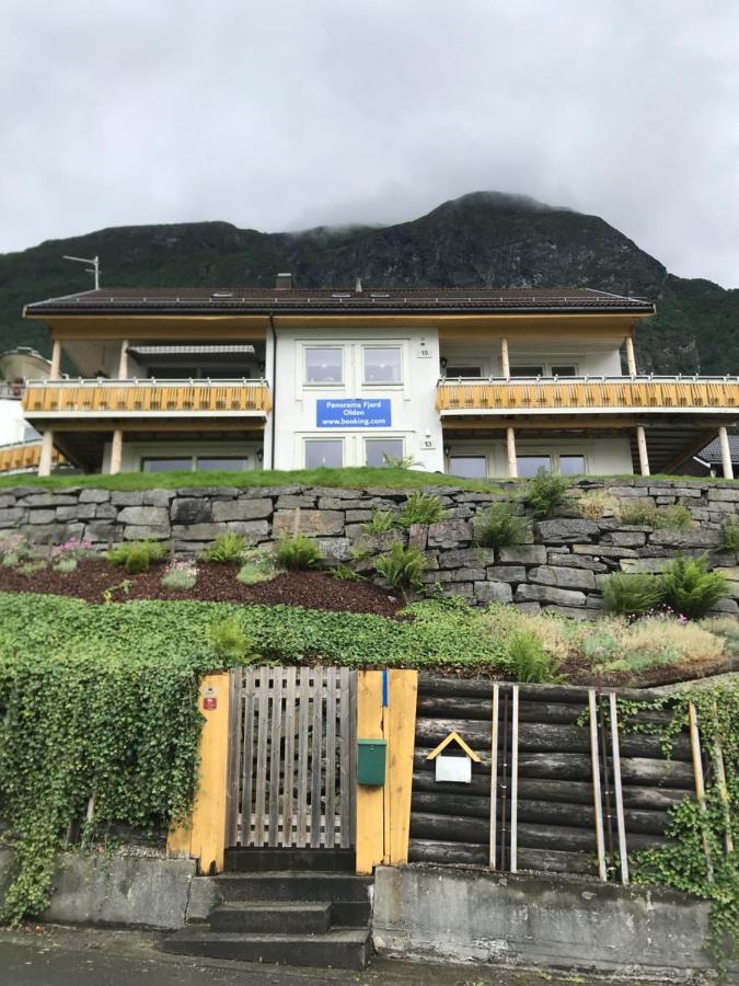 Panorama Fjord Olden Lägenhet Exteriör bild